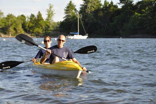 Kingsland Bay State Park campground near Ferrisburgh, Vermont